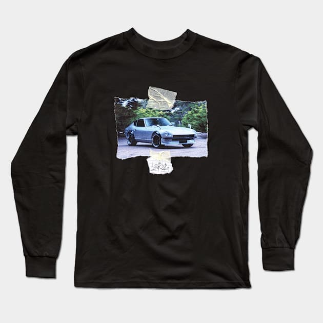 Datsun 240z - Case files Long Sleeve T-Shirt by Cero